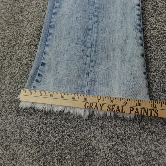 KanCan Jeans Womens 5 Blue Denim Pants High Rise Boot Flare Bell Stretch Hippie - Picture 2 of 13